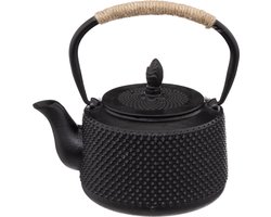 Secret de Gourmet Theepot - gietijzer - 1 liter - zwart