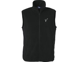 Security / Beveiliging kleding - Clique - Fleece Bodywarmer Zwart inclusief Borstlogo (V-tje) en Ruglogo (SECURITY) - Maat L - VOOR PROFESSIONALS