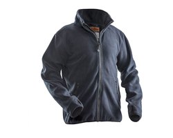 Security / Beveiliging kleding - Jobman - Fleece vest Navy inclusief Borstlogo (V-tje) en Ruglogo (SECURITY) - Maat 3XL - VOOR PROFESSIONALS