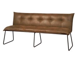 Seda Bankje 155 - fabric Cherokee 8 cognac