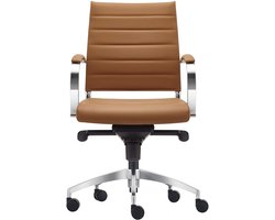 Sedero Bureaustoel Cádiz - Cognac - Leder