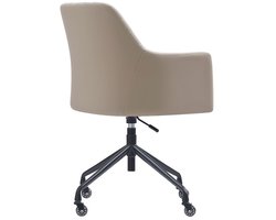 Sedero Bureaustoel Vitoria Taupe PU-leer