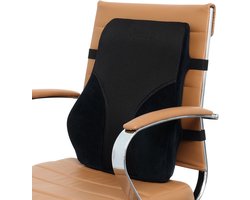 Sedero Lendensteun kussen - Rugkussen - Ergonomisch zitkussen - voor Auto of Bureaustoel