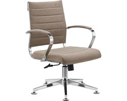 Sedero Vergaderstoel Cádiz Taupe - Stof