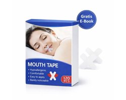 SEFUDUN Mondtape Anti Snurken – 120 Stuks – Betere Slaap & Neusademhaling – Tegen Snurken & Droge Mond – Inclusief E-book