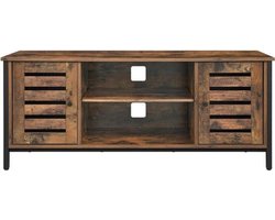 Segenn's Familie Tv kast - Tv Meubel - Industrieel kast - Bruin - Hout - 110 x 40 x 50