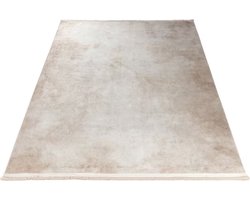 Sehrazat Reyna Rechthoekig Tapijt Beige 80x150