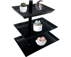Selbro ® Cake Display Stand with 3 Draaibare Niveaus voor Feestelijke Presentaties