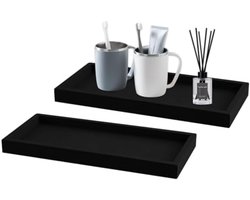 Selbro ® Duurzame Multifunctionele Dienbladen Set - Zwart