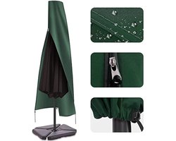 Selbro®, Tuinparasolhoes buitenparasolhoezen voor 2,5 tot 4 m diameter parasols 190 x 25 x 50 cm waterdicht 600D Oxford PVC-coating met robuust aangebracht en versteaar trekkoord aan de