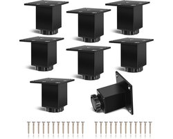 Selbro ® Verstelbare en Stabiele Meubelpoten voor Diverse Meubelstukken, Set van 8 Stuks