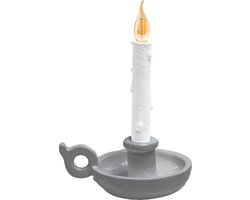 Seletti Bugia Tafellamp Oplaadbaar Grijs