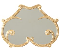 Seletti Liberty Woman Spiegel 55x41 Goud