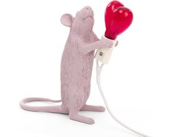 Seletti Mouse Standing Valentine's Day Tafellamp USB