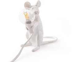 Seletti - Muislamp Mac - zittend muisje