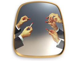 Seletti Spiegel Gold Frame Lipsticks