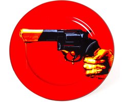 Seletti Toiletpaper Dinerbord Ø27 Porselein Revolver