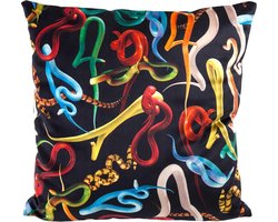 Seletti Toiletpaper Kussen 50x50 Snakes