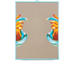Seletti Toiletpaper Spiegel Large Hands With Snakes