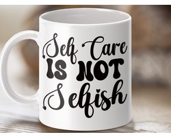 self care mok cadeau, motivatie drinkbeker, inspiratie koffie, zelfliefde geschenk, cadeau voor vriend, positieve boodschap, koffiemok, inspiratie mok, theemok, positieve tekst, zelfzorg, zelfliefde, motivatie