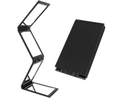 Self cut spiegel - 360 Draaibare Spiegel - Opklapbare Spiegel - Make-up Spiegel - Kappersspiegel - 4-delige spiegel - Voor Zelf Knippen, Make-up en Scheren - 12.5 x 7 x 2.3cm