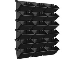 Self Watering Vertical Pocket Garden Wall Planter 18 Pcs Outdoor Hanging Planters - Indoor/Outdoor/Balcony