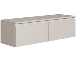 Selsey Bemmi - TV-wandmeubel, grijs, 100 cm