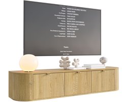 Selsey Coru – TV-meubel hangend met 3 kleppen - 175cm