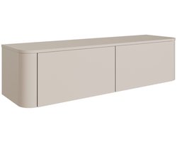 Selsey Luvio – Hangend of staand TV-meubel, kasjmiergrijs, 140 cm