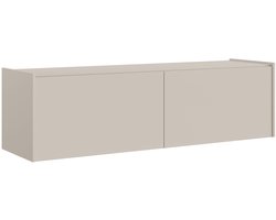 Selsey Magro – Hangend of staand TV-meubel, kasjmiergrijs, 140 cm