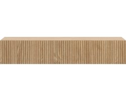 Selsey - NOLIE - Wandconsole met lade - 90 cm - Geolied Eiken