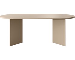 Selsey Ovo - Tafel - 204 cm - Cappuccino