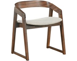 Selsey Saloss – Houten stoel bruin / beige