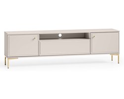 Selsey Sandro – TV-meubel, kasjmiergrijs, 180 cm