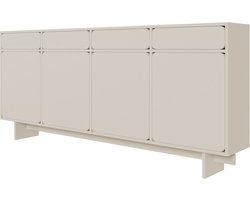 Selsey WUWU - Dressoir met 4 deuren, greige, 200 cm