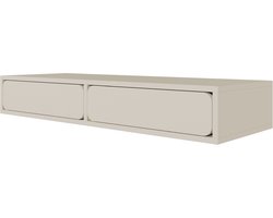 Selsey WUWU - Wandkaptafel met 2 lades, greige, 110 cm