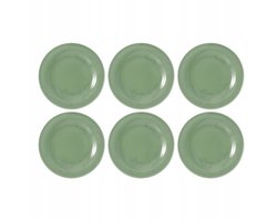 Seltmann Beat Color Glaze: 6 saladeborden 23 cm, porselein