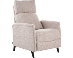 SELVIK - Relaxfauteuil - Beige - Polyester