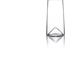 sempli Monti Collection monti-birra (set of 2 glasses) in a gift box Handmade Drinking Glasses, Craft Beer Glassware for Bar, Aerating Inverted Bottom, Lead-Free Crystal, Giftbox Included - Clear Hand-wash 370ml W7.62xD7.62xH13.97cm 453.59g