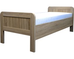 Seniorenbed 90x200cm - eiken