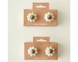 Senna Witte Meubelknoppen – 4 stuks