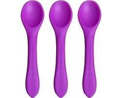 Sens Design babylepel babylepeltjes kinderbestek siliconen - 3 stuks