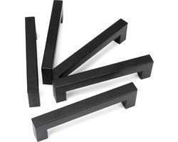 Sens Design handgreep RVS zwart - 128mm/Ø 15mm - 10 stuks