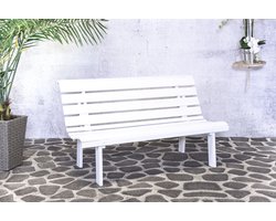 SenS-Line - Bella Tuinbank White 150cm - Wit
