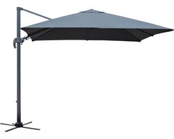 SenS-Line - Borneo Parasol 3 X 3m Grijs - Grijs
