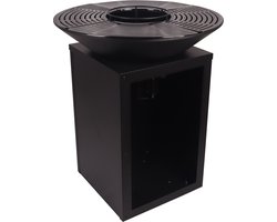 Sens-Line - Evi bbq firepit - 80x80x92cm - Zwart