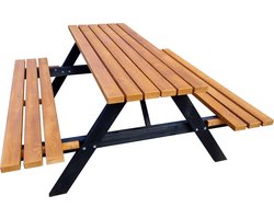 Sens-Line - Jack picknicktafel 180 cm - Zwart/Bruin