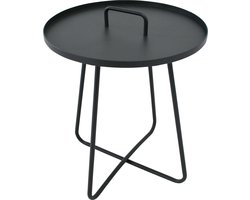 Sens-Line - Jennifer sidetable anthracite Ø50cm - Antraciet