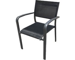 SenS-Line - Juventus Stapelstoel - Zwart