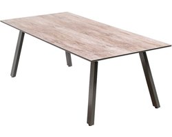 SenS-Line | Lucca tuintafel | 160cm x 90cm | Aluminium | Keramiek
